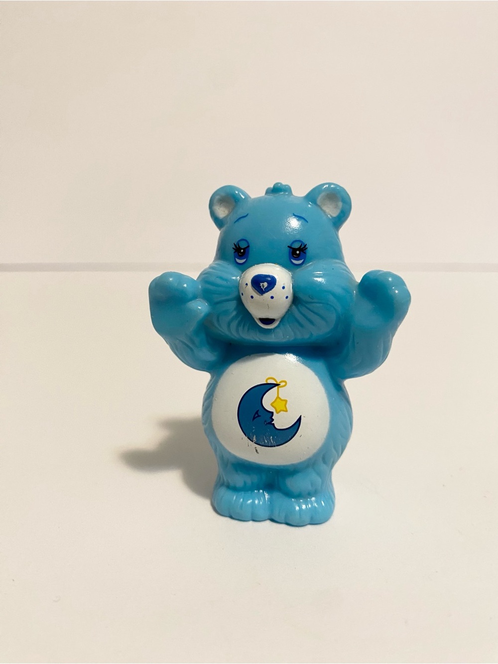 80s Care Bears Bear Blue Sleepy Nightime Bedtime Mini Figure Cake Topper Toy